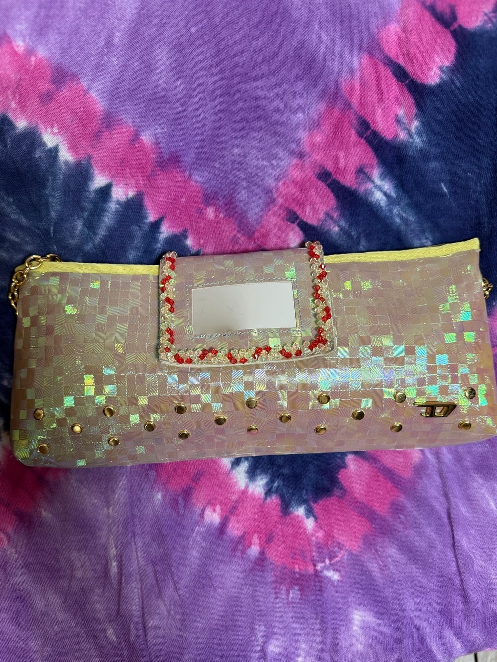 Diesel Iridescent “Trash” baguette absolutely insane